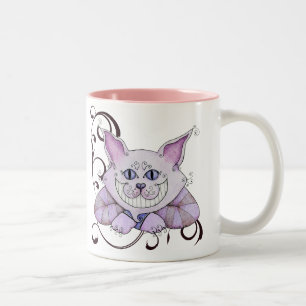 2 Couleurs Tasse de chat de Cheshire