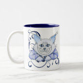 2 Couleurs Tasse de chat de Cheshire (Gauche)