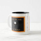 2 Couleurs Tasse de chat de Halloween ! (Devant gauche)