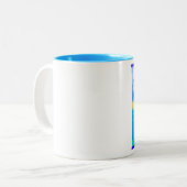 2 Couleurs Tasse de chat de loisirs (Devant gauche)