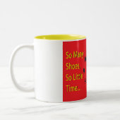 2 Couleurs Tasse de chaussure de mode (Gauche)
