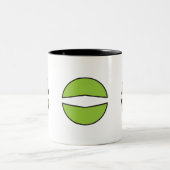 2 Couleurs Tasse de CHERCHEUR (personnalisable) (Centre)