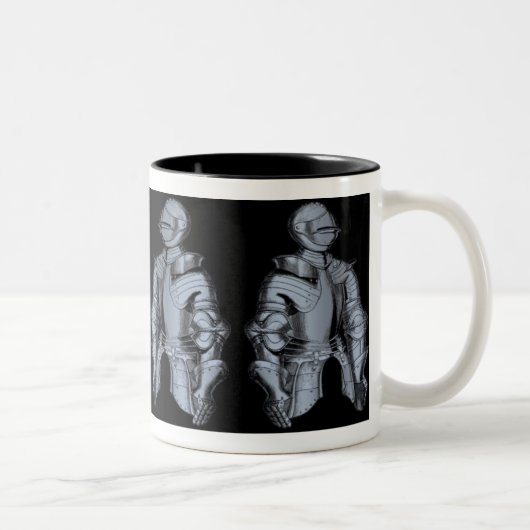 2 Couleurs Tasse de chevalier de Bleu (Droit)