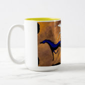 2 Couleurs Tasse de chevaux de médecine (Gauche)