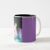 2 Couleurs Tasse de chèvre de l'espace de bébé (Devant droit)