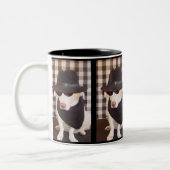 2 Couleurs Tasse de chien de bleus (Gauche)