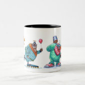 2 Couleurs Tasse de Chiodo Klownz (Centre)