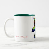 2 Couleurs Tasse de chiot (Gauche)