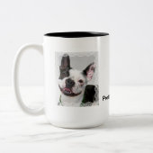 2 Couleurs Tasse "de chiot assez petit" (Gauche)