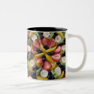 2 Couleurs Tasse de ciel de tarte (grande)