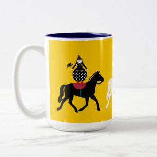2 Couleurs Tasse de Cirque de Martzkins Horses