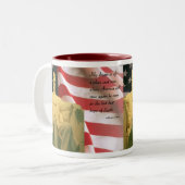 2 Couleurs Tasse de citation d'Abraham Lincoln (Devant gauche)