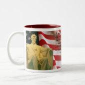 2 Couleurs Tasse de citation d'Abraham Lincoln (Gauche)