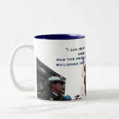 2 Couleurs Tasse de citation de George W. Bush (Gauche)