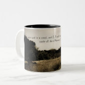 2 Couleurs Tasse de citation de Robert Frost (Devant gauche)