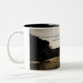 2 Couleurs Tasse de citation de Robert Frost (Gauche)