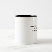 2 Couleurs Tasse de citation de Vincent van Gogh (Centre)