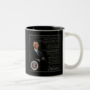 2 Couleurs Tasse de citation d'Obama - 6 de 6