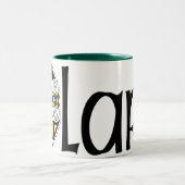 2 Couleurs Tasse de Clare du comté (Centre)