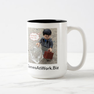 2 Couleurs Tasse de classique de GamesAtWork.Biz