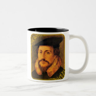 2 Couleurs Tasse de classique de Jean Calvin