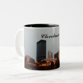 2 Couleurs Tasse de CLEVELAND, OHIO (Devant gauche)