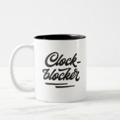 2 Couleurs Tasse de Clockblocker (Gauche)