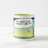 2 Couleurs Tasse de club de golf de fourmi de marais (Centre)