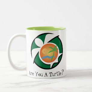 2 Couleurs Tasse de club de tortue