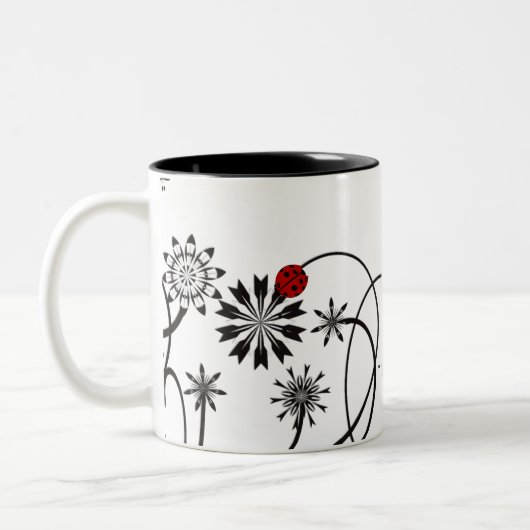2 Couleurs Tasse de coccinelle (Gauche)