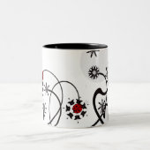 2 Couleurs Tasse de coccinelle (Centre)