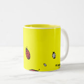 2 Couleurs Tasse de coccinelles (Devant droit)