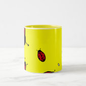 2 Couleurs Tasse de coccinelles (Centre)