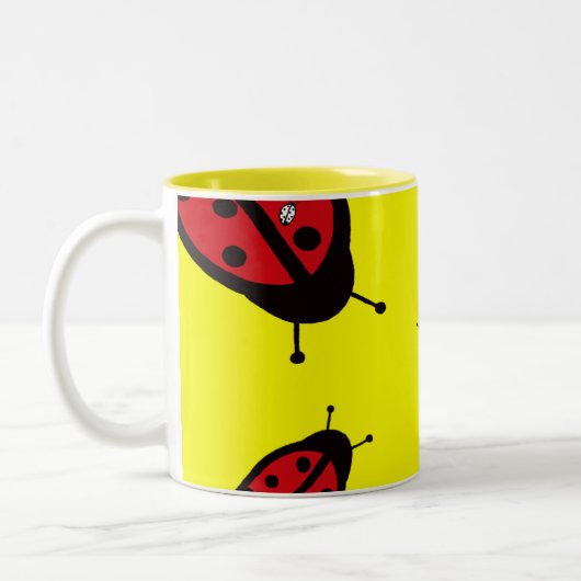 2 Couleurs Tasse de coccinelles (Gauche)
