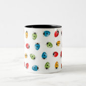 2 Couleurs Tasse de coccinelles (Centre)