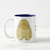 2 Couleurs Tasse de cocker (Gauche)