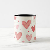 2 Couleurs tasse de coeur (Centre)
