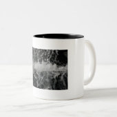 2 Couleurs Tasse de Coffe avec une éclaboussure (Devant droit)