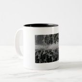 2 Couleurs Tasse de Coffe avec une éclaboussure (Devant gauche)