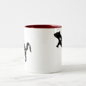 2 Couleurs Tasse de colère de Squirrelly (Centre)