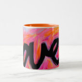2 Couleurs Tasse de collection de "AMOUR" (Centre)