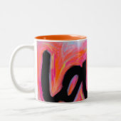 2 Couleurs Tasse de collection de "AMOUR" (Gauche)