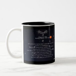 2 Couleurs Tasse de collection de zodiaque de Lion