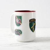 2 Couleurs Tasse de commande d'opération psychologique (Devant gauche)