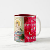 2 Couleurs Tasse de compassion (Devant droit)