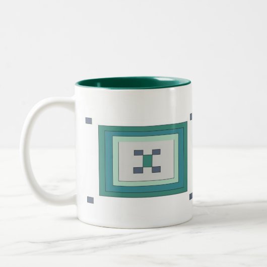 2 Couleurs Tasse de concepteur (Gauche)