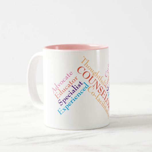 2 Couleurs Tasse de conseiller (Devant gauche)