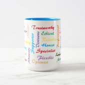 2 Couleurs Tasse de conseiller (Centre)