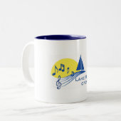 2 Couleurs Tasse de contraste de LKNO (Devant gauche)