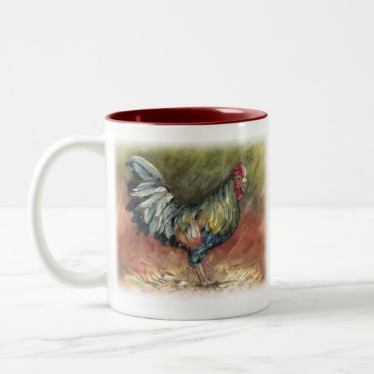 2 Couleurs Tasse de coq d'huile (Gauche)